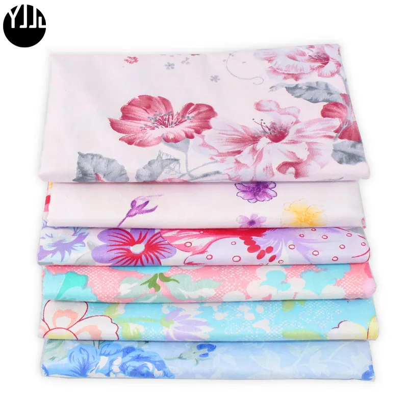 New 50cm 160cm 100 Cotton Lotus Twill Fabric Baby Doll Crib