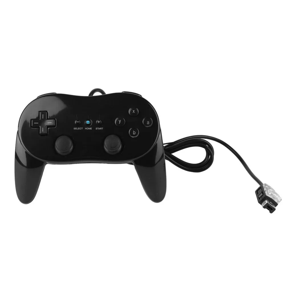 1pcs new Wired Classic Pro Controller Gamepad Game Joystick For Wii  classic console Second-generation