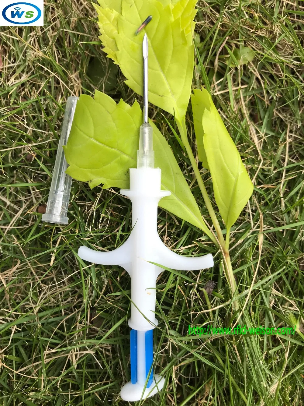 

1.4*8mm (500PCS)FDX-B IDHL SO11784/785 Injector Pet Glass Tag Microchip Syringe for animal chip Pig Cow Cattle Horse Dog