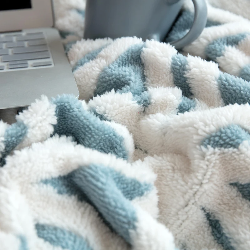 الفانيلا بطانية ثرو من الصوف أفخم لينة الدافئة الصلبة مانتا Cobertor السفر مكتب المنزل صغيرة بطانية ل أريكة سرير الأريكة 180X200 سنتيمتر