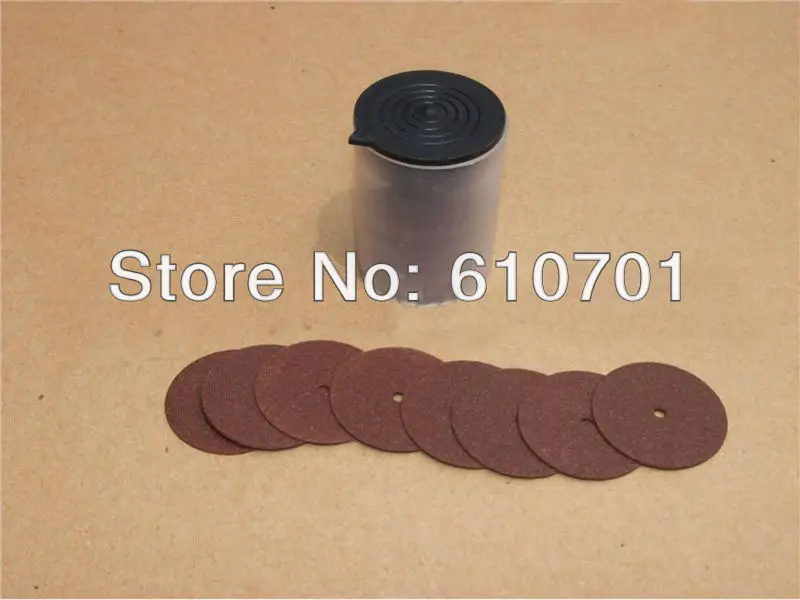 Lot36 1 ''(25 мм) режущие диски из смолы мини роторные инструменты электрическая шлифовка, фрезеровка абразивная 25 мм(OD)* 2 мм(ID)* 0,6 мм(TH