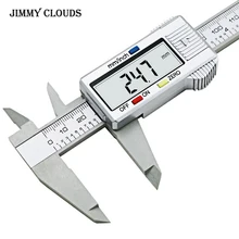 6inch Digital Vernier Calipers 0-150mm LCD Electronic caliper Carbon Fiber Gauge height measuring tools instruments micrometer