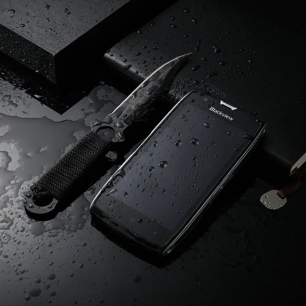 Blackview BV7000 Original 5.0inch IP68 Waterproof Rugged Smartphone 2GB+16GB NFC Fingerprint Shockproof Dual SIM 4G Mobile Phone
