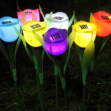 Светодиодный фонарь Солнечная батарея работает ночные светильники для дома сад гирлянды осветительные приборы