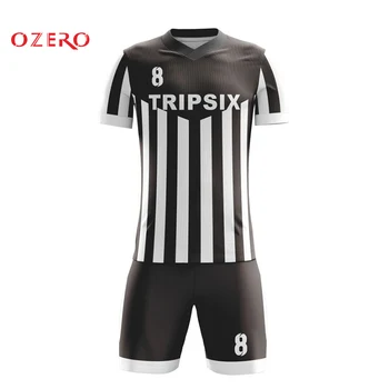

black and white besteam top thai quality alibaba soccer jersey