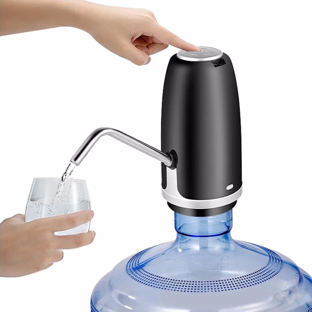 

5W Electric Drinking Water Pump Gallon Bottled Desk Top Dispenser Switch Portable USB Power Interface