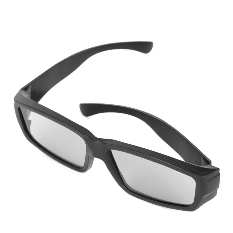 1 PC Passive 3D Glasses Black H4 Circular Polarized 3D Viewer Cinema Pub Sky Cinema Dropshipping