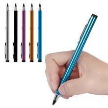 HOT Rechargeable Aluminum Capacitive Touch Screen Pen Phones Tablet Writing Stylus