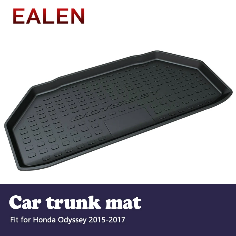 

EALEN For Honda Odyssey 2015 2016 2017 Boot Liner Car-styling Waterproof Anti-slip mat Accessories 1Set Car Cargo rear trunk mat