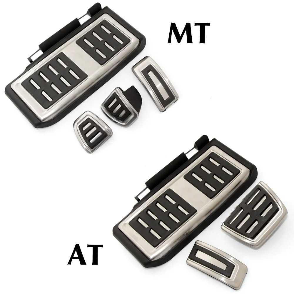 Автомобильная педаль из нержавеющей стали с педалью тормоза акселератора для