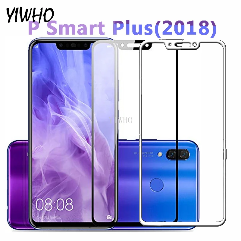 Защитное стекло для huawei P Smart Plus, 6,3 дюймов, Защитная пленка для экрана, закаленное стекло для huawei P Smart+() Glas Cover