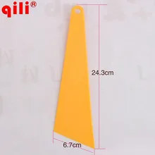 DHL бесплатно 50 шт. QG-41 треугольный наконечник скребок острые головки Ракель высокая термостойкость импорт скребок pom прокладки автомобильные
