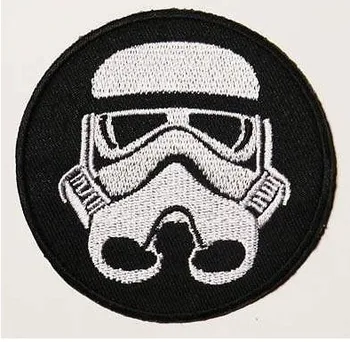 

IMPERIAL STORM TROOPER Star Wars 3" Movie Embroidered LOGO Iron On Patch Emo Goth Punk Rockabilly Customized patch available