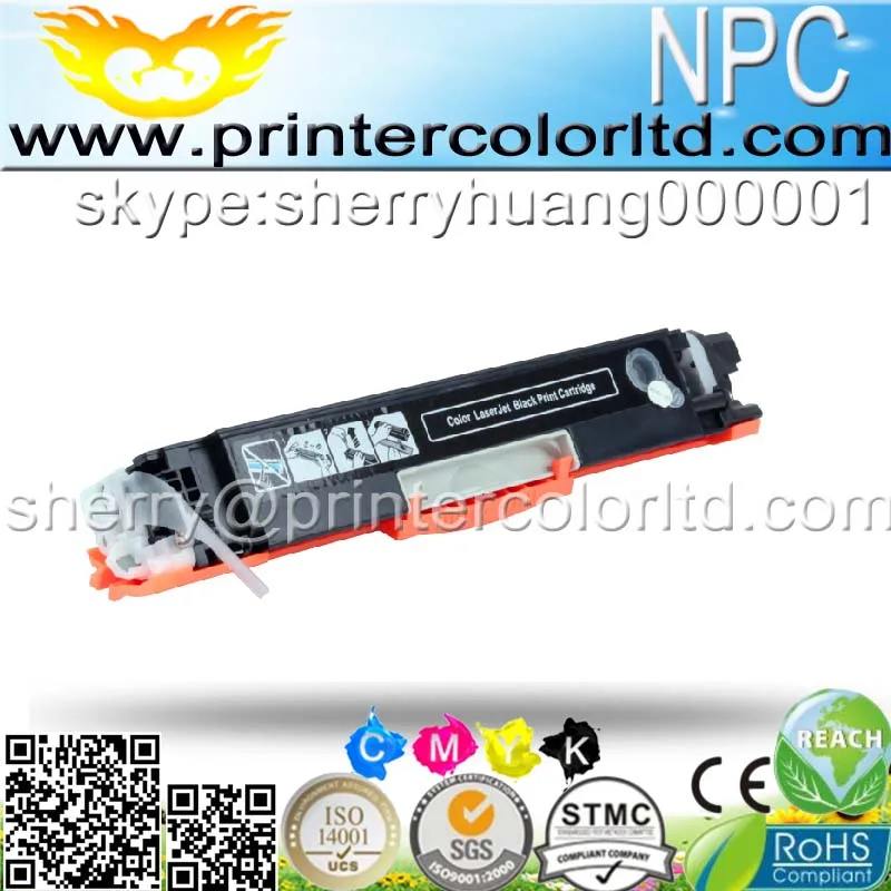 Картридж с цветным тонером для принтера hp Color LaserJet Pro MFP M176n M176 M177fw M177 4 шт./лот CF350A