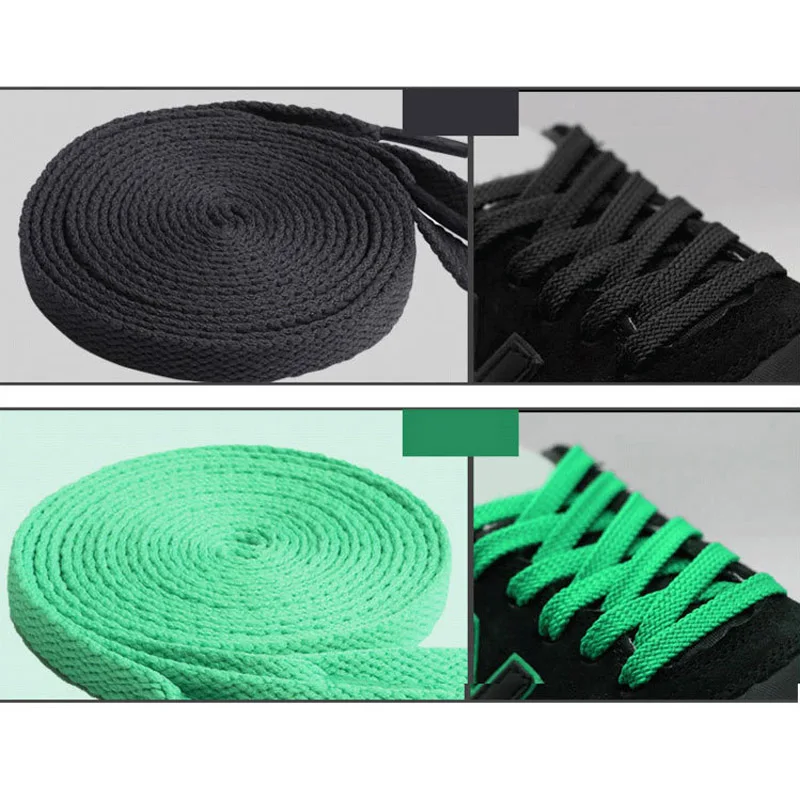 8Pairs Classic Flat Laces Hiking Boots Row Colorful Shoelace for Sneakers Classic Double Hollow Woven Laces Sports Casual Lacing