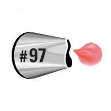 30 шт./лот) FDA Высококачественная насадка для украшения торта из нержавеющей стали#97