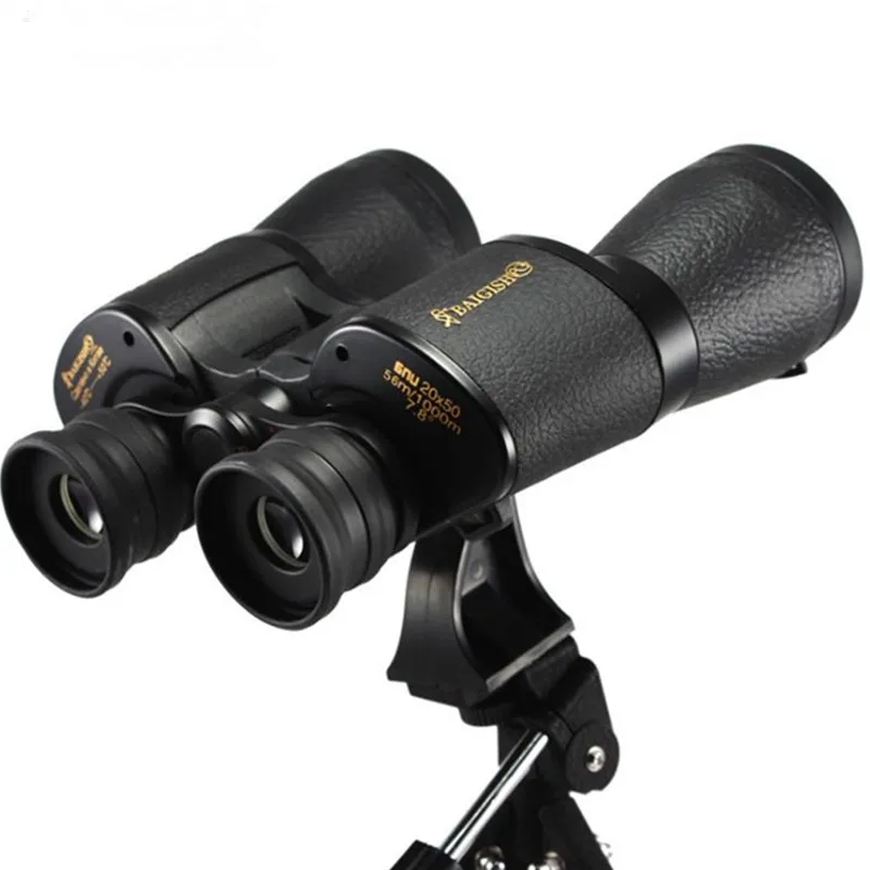 

Binoculars 20X50 Telescope BAK4 Waterproof Tourism HD Long Zoom Eyepiece All Vision For Hunting Tools Spyglass
