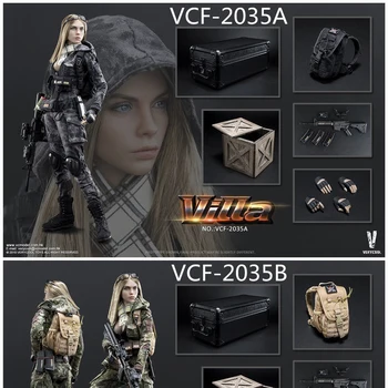 

1/6 VERYCOOL VCF-2035 Villa Sister Flower Female Solider Figure Collection Full set Doll Toys Gift
