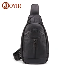 JOYIR Genuine Leather Men's Messenger Bag New Design Fashion Male Shoulder Crossbody Bag High Quality Leather Chest Bag For Man JOYIR Genuine Leather Men's Messenger Bag New Design Fashion Male Shoulder Crossbody Bag High Quality Leather Chest Bag For Man
