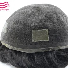 Tsingtaowigs, настоящие человеческие волосы, немецкий кружевной парик, Прочный парик для мужчин, замена волос для мужчин