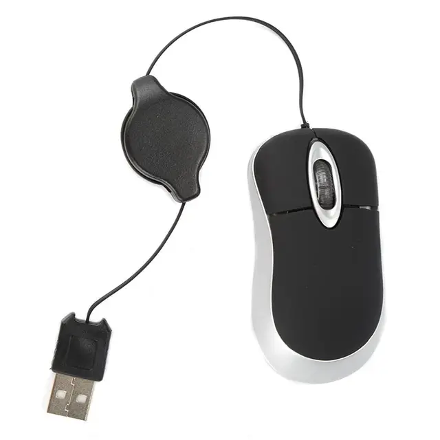 Chic Mini Wired Optical Gaming Mouse Gamer Mice Scroll Extensible USB