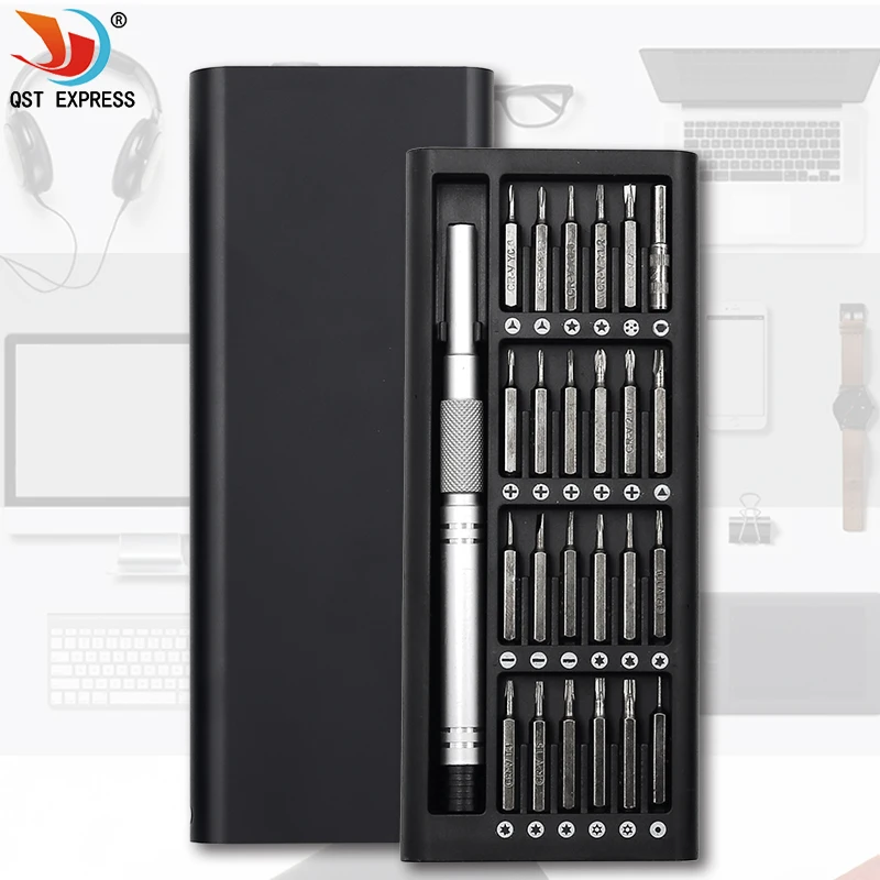 

25pcs Precision Screwdriver Sets Mini Magnetic Screwdriver Set for Phone PC Camera Repair DisassembleTools