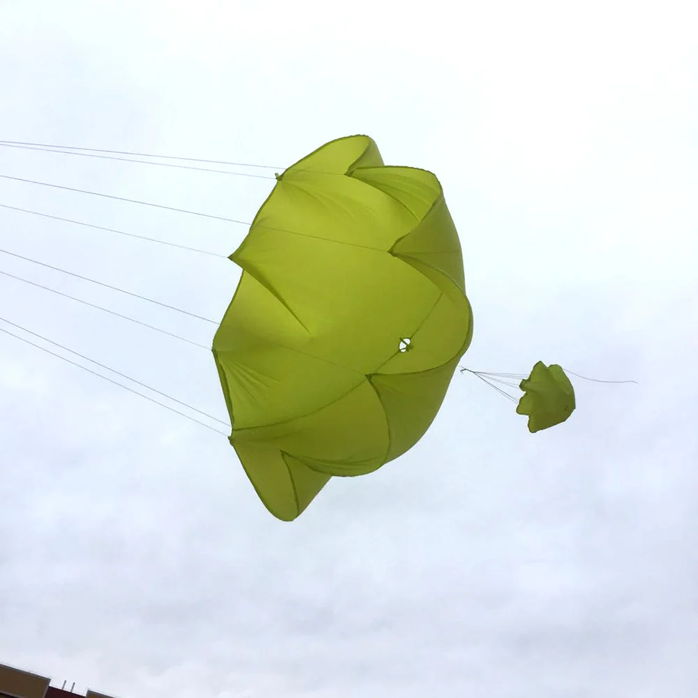 Высокое качество 4-6 кг модель самолета нейлон парашют выталкивание зонтик с шнурком для FPV открытый БПЛА Дрон защита посадки