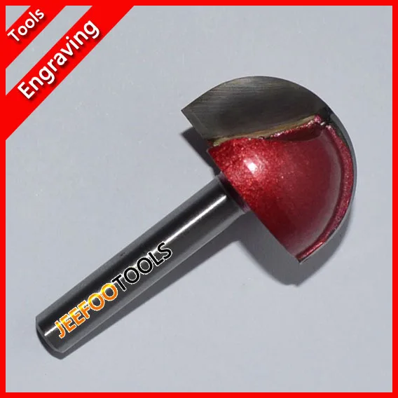 6*25 bits for wood working, round nose grooving bits,Round Ball Nose
