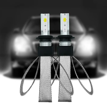 

2 PCS High Performance H7 120W 20000LM LED Three-color Headlight Kit Beam Bulbs