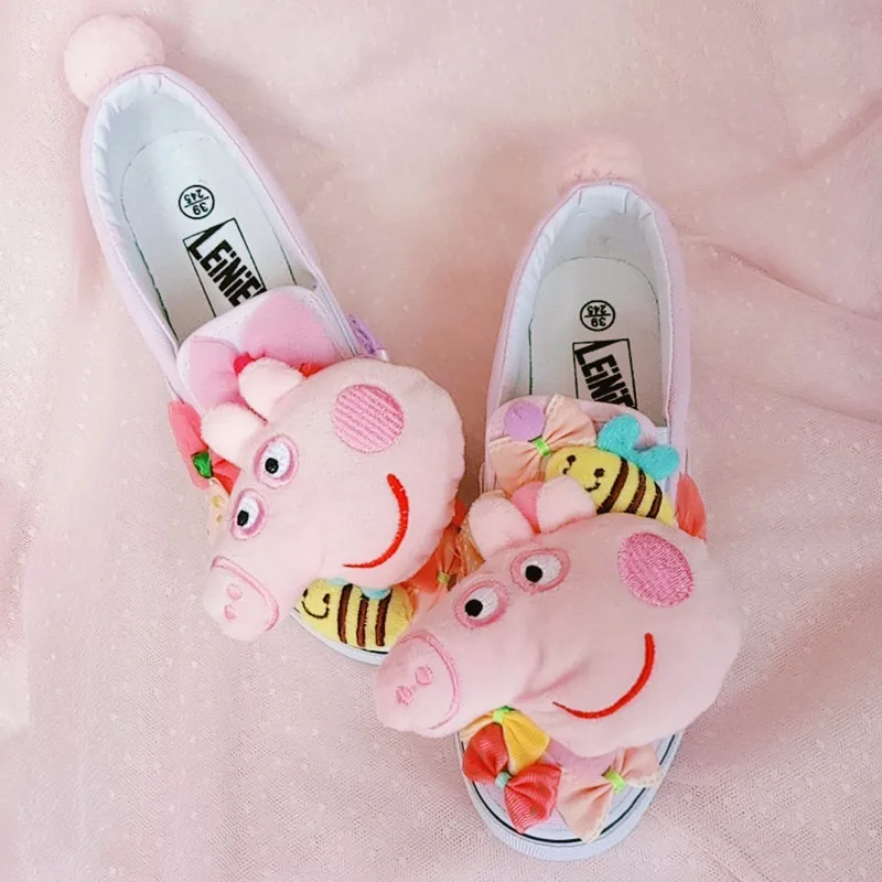 La Rosa Lona Coreana Tendencia Arco Un Cerdo Perezoso Versión De Zapatos Dulce Pedal Las Primavera Mujeres FwTqxnxgWR