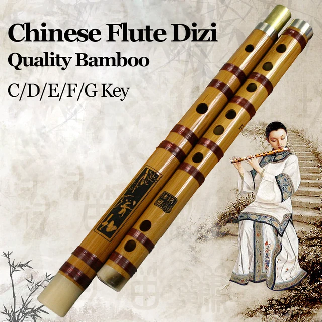 Chinese Bamboo Flute Dizi Wood wind Professional Musical Instrument