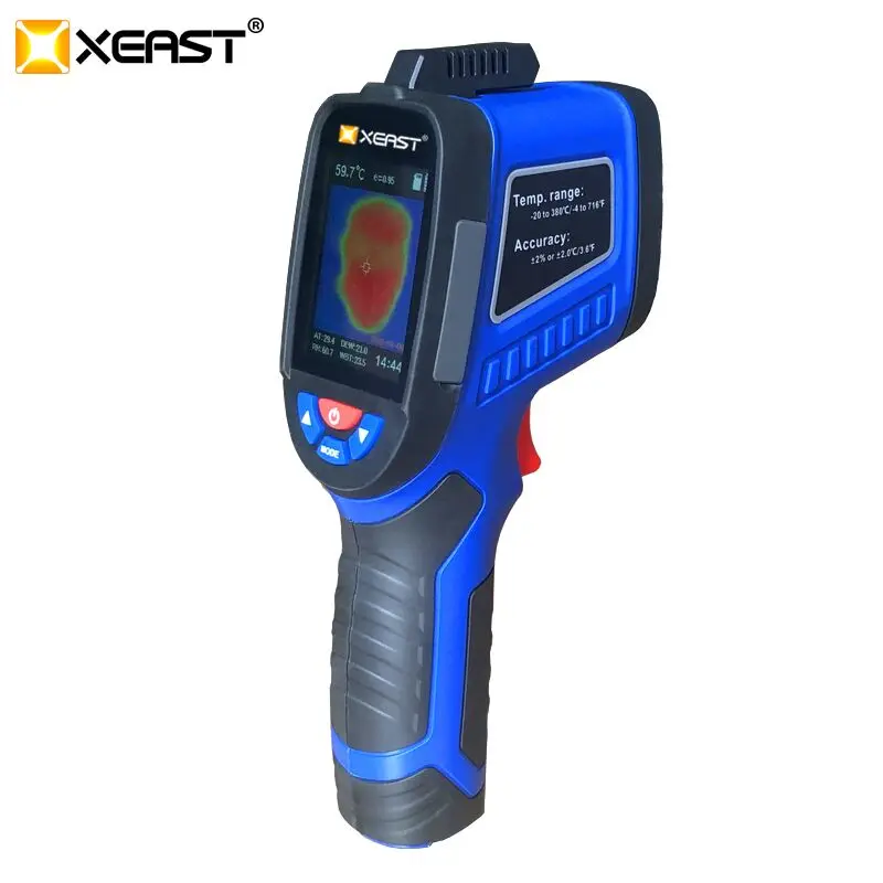 

XE-27 Handheld Thermal Imaging Camera Infrared Thermometer 2.4 inch LCD Screen with temperature and humidity measurement