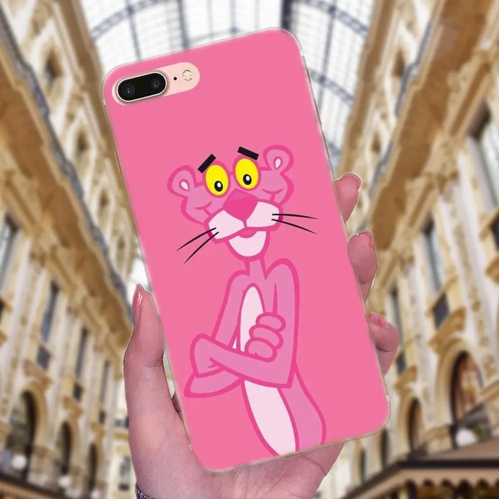 as picture Защитный чехол для телефона Kawaii Розовая пантера новые Multi Touch Screen для Galaxy J1 J2 J3 J330 J4 J5 J6 J7 J730 J8 mini Pro - Цвет: as picture