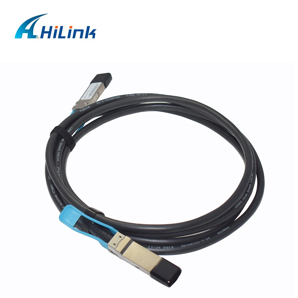 Бесплатная доставка! Кабель DAC QSFP 100G CU2M совместимый с 100 ГБ QSFP28 Пассивный кабель