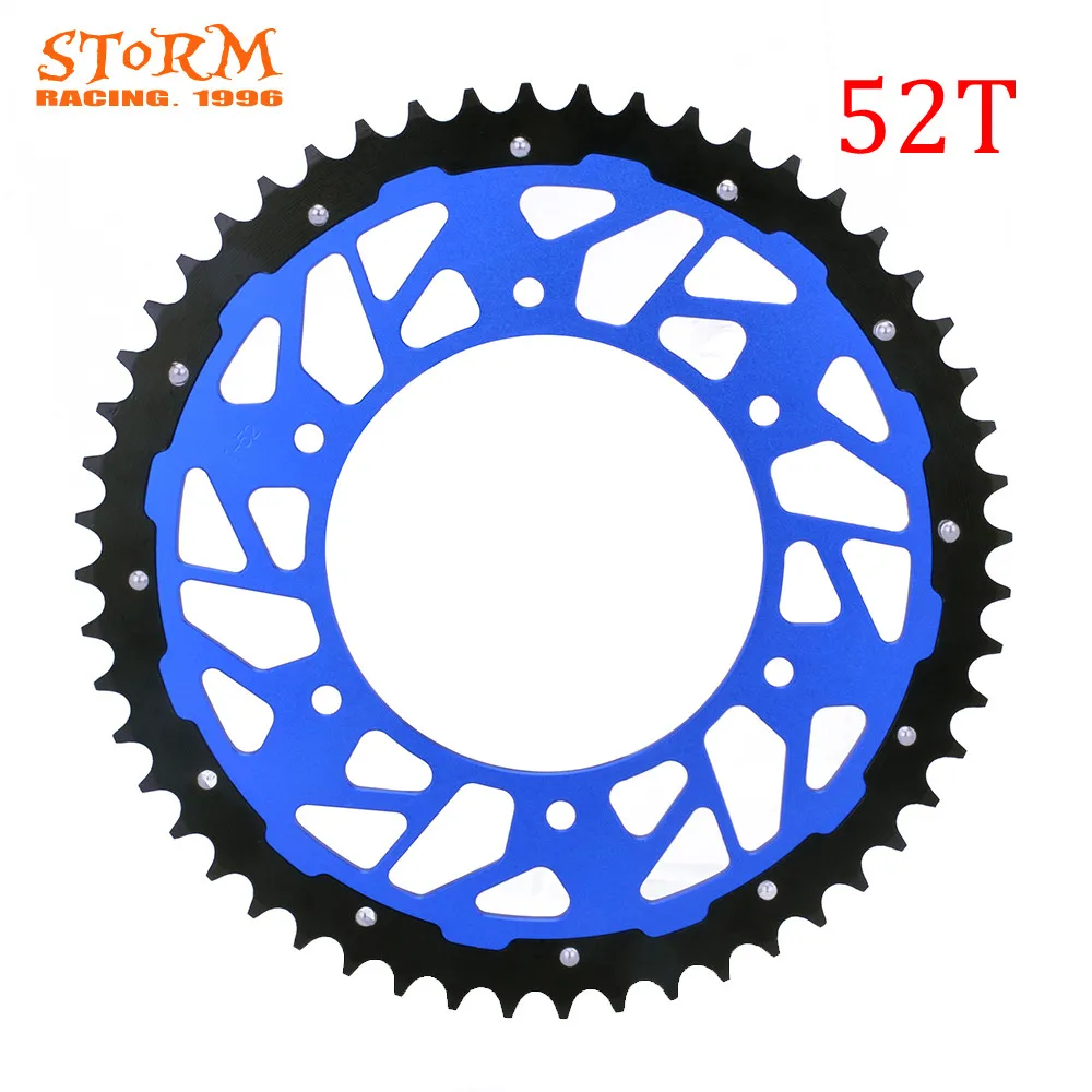 42 44 45 46 47 48 49 50 51 52 T Teeth Rear Chian Sprocket For KTM MX SX XC XCW LC4 SXF XCF DUKE SMR 300 350 400 450 505 525 530