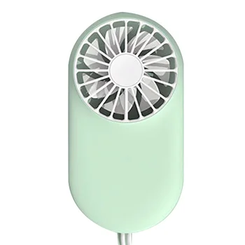 

Cute Mini Desk Fan, Portable Personal Table Fan, Small Handheld Electric Cooling Fan For Office, Outdoor Camping(Green)