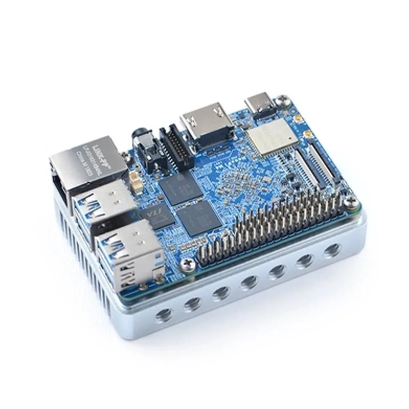NanoPi M4 2 ГБ/4 ГБ DDR3 Rockchip RK3399 SoC 4 ГГц и с двухдиапазонным Wi Fi Поддержка Android 8 1 Ubuntu ии
