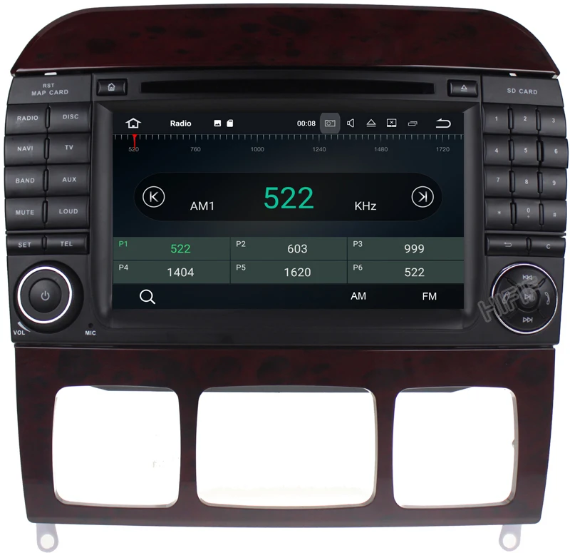 Cheap IPS 2 Din Auto Radio Android 9.0 For Mercedes/Benz/W220/W215/S280/S320/S350/S400 S Class Car Multimedia Video Player GPS DVR 12