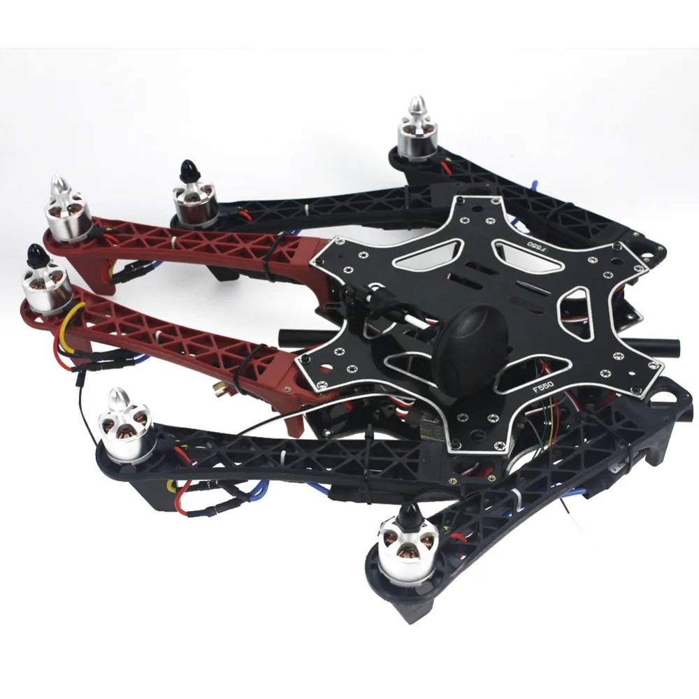 RC Flugzeug Hexacopter Hubschrauber RTF Drone mit AT10 TX/RX 550 Rahmen GPS APM2.8 Flight Controlle
