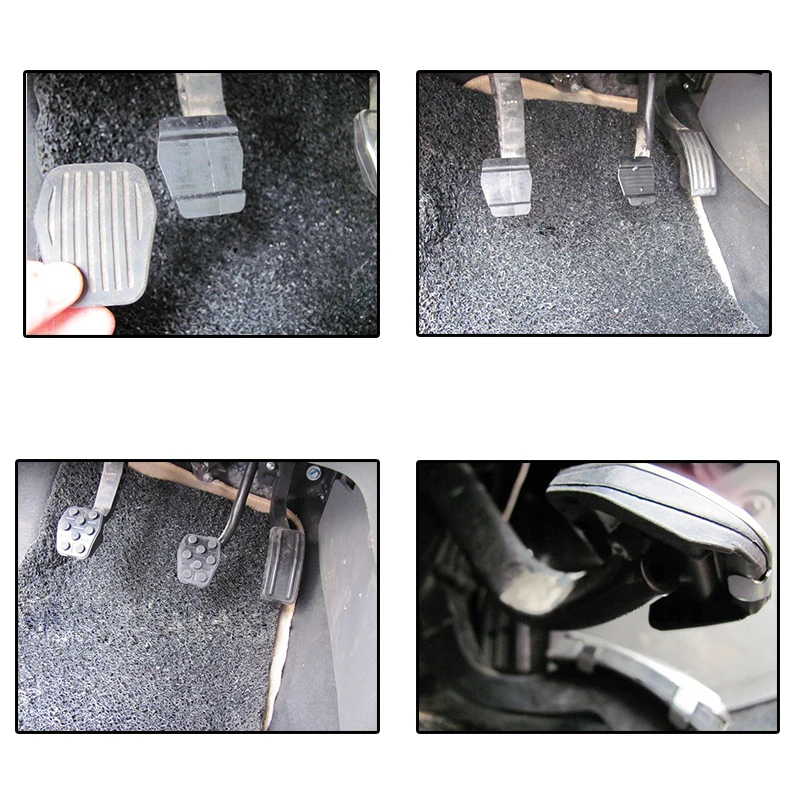 Анти-скольжения салона ног сцепления чехол для педали газа, тормоза для Ford Focus MK 2 MK 3 MK 4 2005- 2009 2010 2011 2012 2013