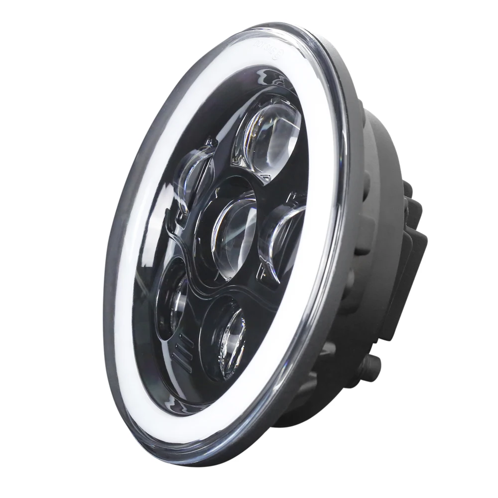 7 Inch Projector Daymaker Led Headlight HiLo Beam DRL Turn Signal For Lada 4x4 Urban Niva Jeep Suzuki Samurai LED Headlamps 14