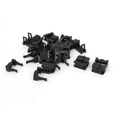 

10 Sets FC-6P 6 Way 2.54mm Pitch IDC Female Pin Header Connector