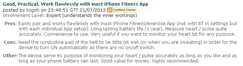 Remarks 2 Bluetooth 4.0 BLE Wireless Heart Rate Monitor Chest Belt for iPhone 4s 5 5S 5C 6 Wahoo Strava Endomondo Runtastic