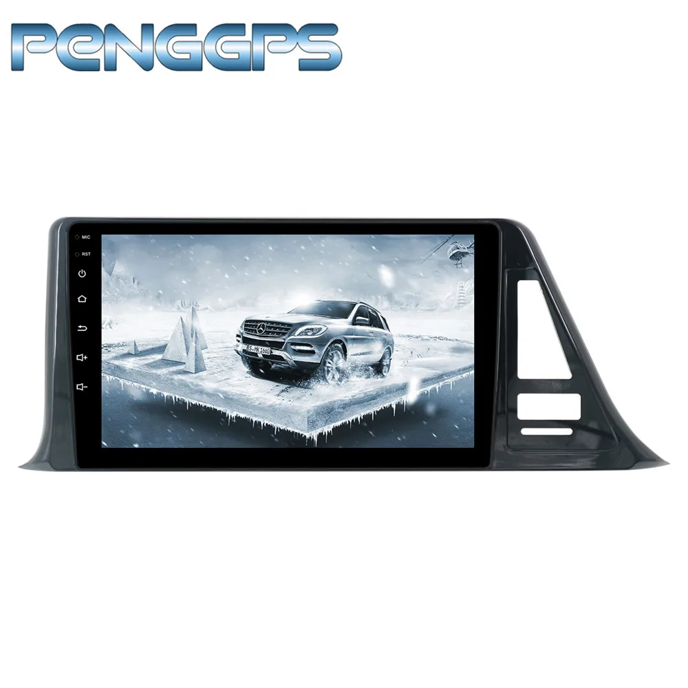 2 Din Android 8 0 Автомобильный CD DVD плеер ядер GPS навигация для Toyota CH R CHR 2016 2017 2018 стерео