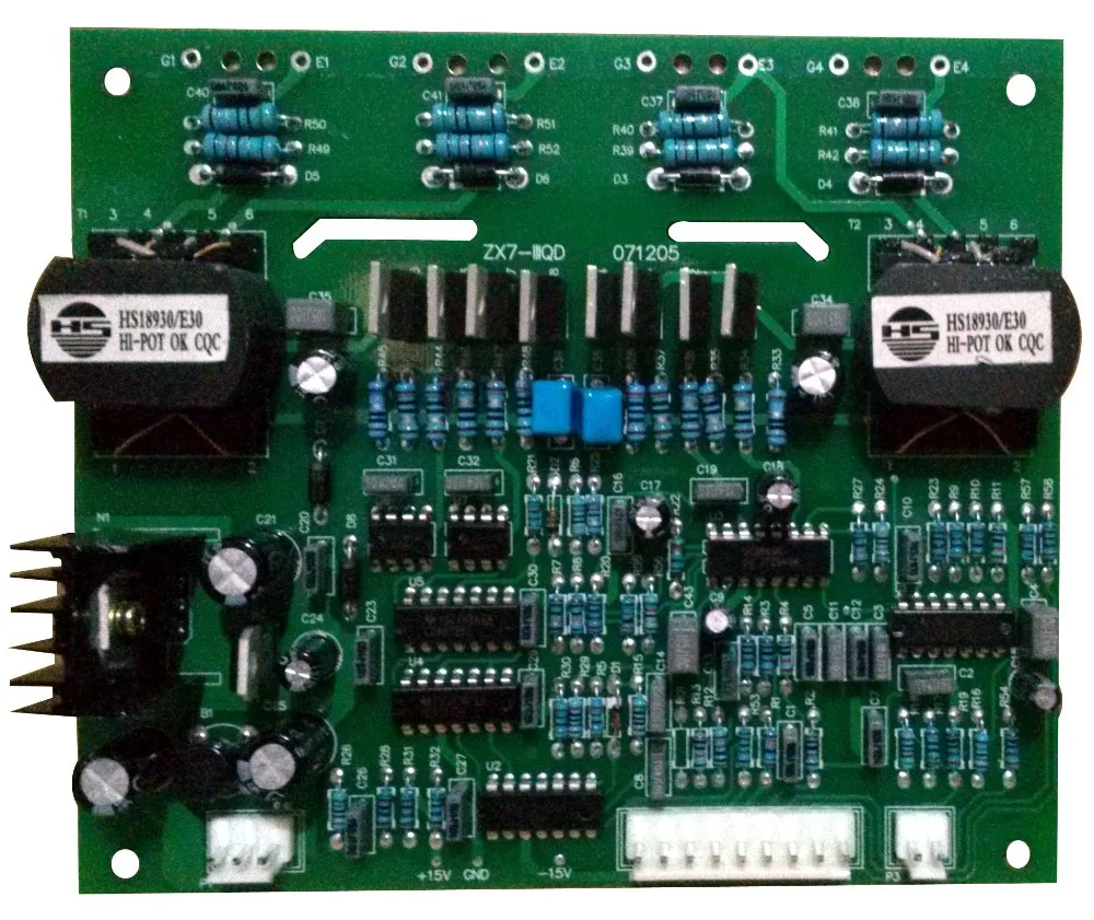 Сварочная Плата управления для IGBT NBC ZX7 мягкая коммутационная управляемая плата для IGBT инверторного сварочного аппарата