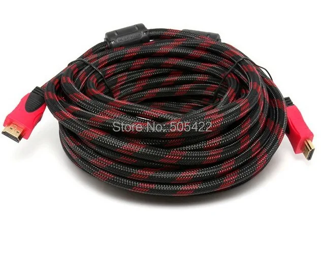 Кабель HDMI 50 футов для BLURAY 3D DVD PS3 HD TV XBOX LCD 1080P | Электроника