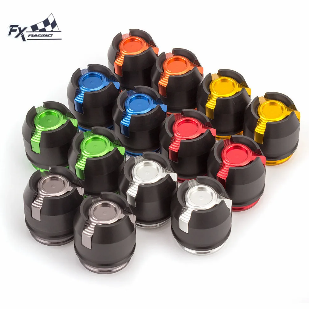 Universal Swingarm Spools Sliders 6-12mm For Racing Honda Yamaha Kawasaki Suzuki