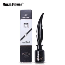Music Flower Макияж Косметика Перо Чернила черный водонепроницаемый подводка для глаз жидкая матовая подводка для глаз быстросохнущая защита от пятен