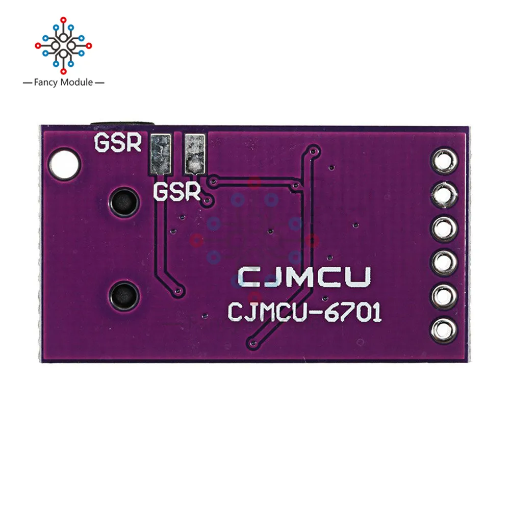 Идентификационный модуль датчика кожи CJMCU 6701 GSR аналоговый SPI 3 В/5 В для Arduino|Детали