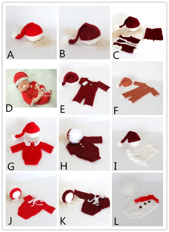 Вязаная шапочка для сна детский комбинезончик с носочками комплект меховой помпон новорожденный вязаный праздничный набор для фотографий